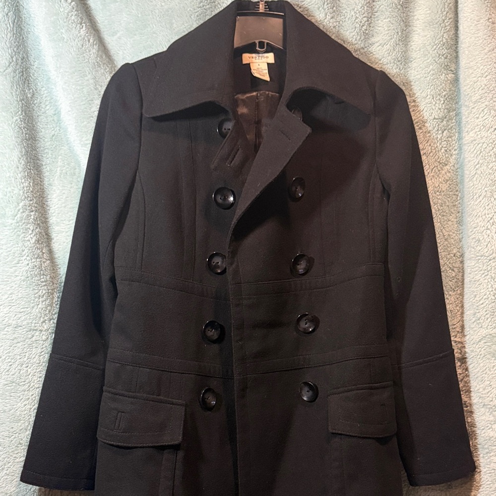 Vertigo Paris Elegant Black Outerwear